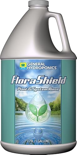 General Hydroponics GH1509 FloraShield - Enjuague para plantas y sistemas, 1 galón disponible en Yaxa Colombia