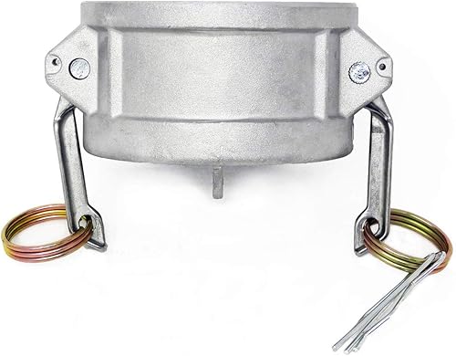 Gloxco Montaje de leva y ranura, aluminio, tipo DC, tapón antipolvo de 3.0 in (CAM-30-DC-AL)