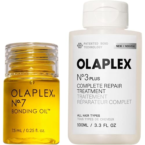 Olaplex N°.7 Bonding Oil: High Shine | Heat Protectant, Visibly Smooths & Softens Hair, Added Color Vibrancy, Up to 72 Hour Frizz Control | For Coily, Curly, Straight, and Wavy