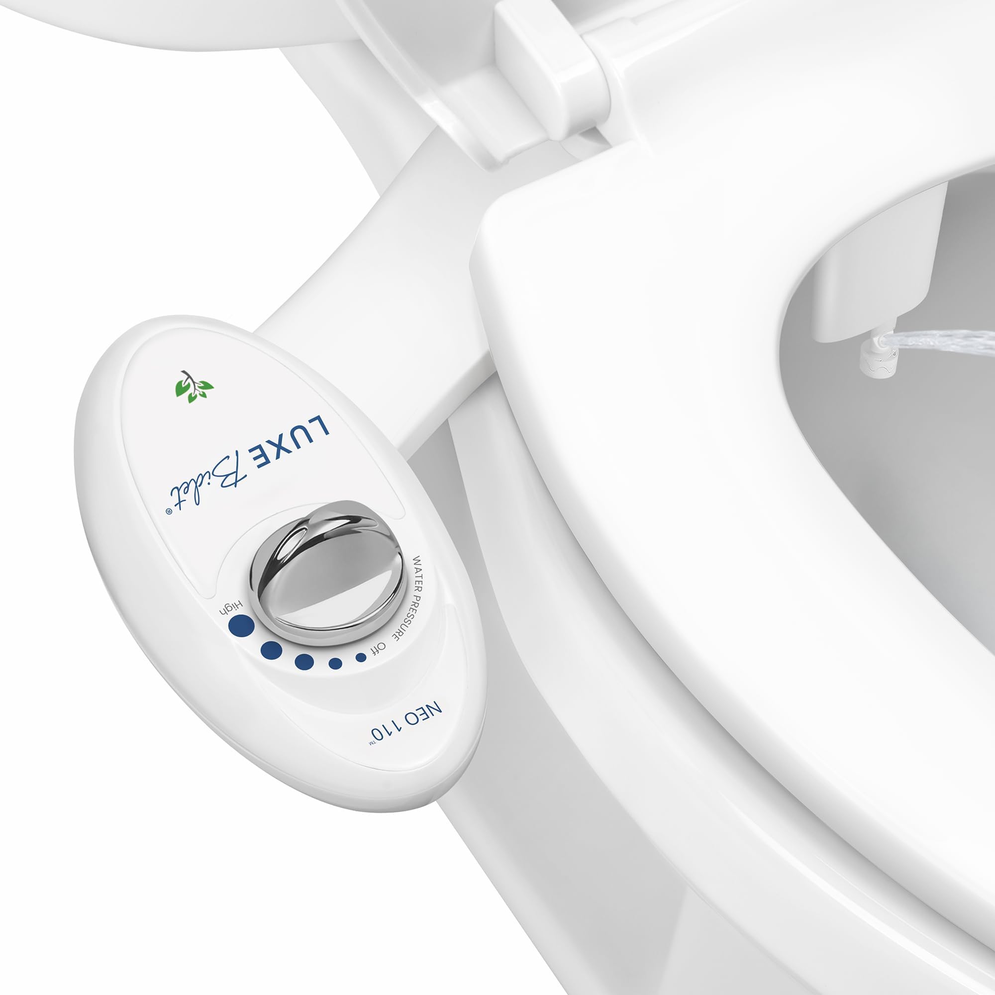 NEO 110 - Fresh Water Non-Electric Toilet Attachment (White)