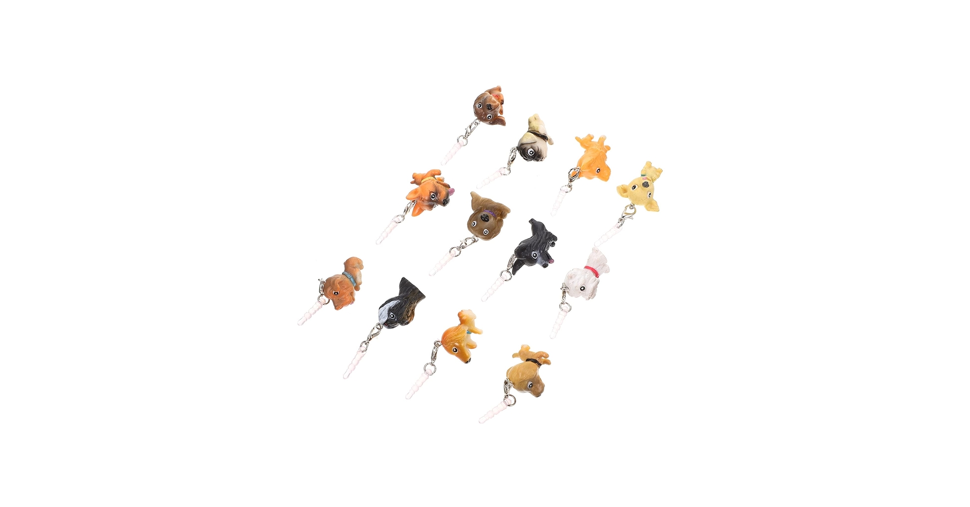 Amazon | VORCOOL 12個犬型 デザイン イヤホンジャック用ダスト