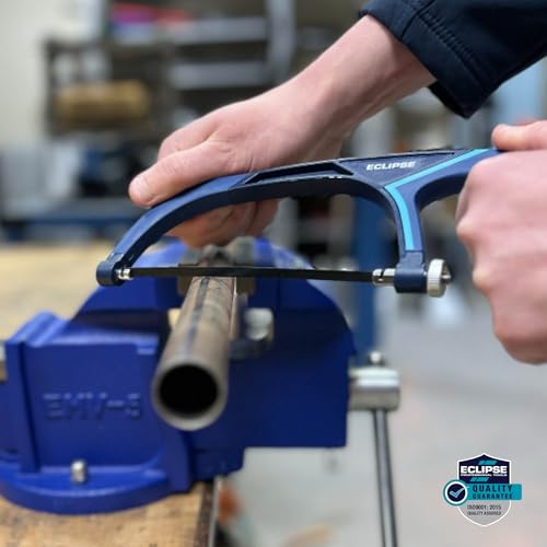 Eclipse Professional Tools EPMS150 Mini scie à métaux (6") - Scie compacte et polyvalente à prise ergonomique et confortable - Mécanisme de changement rapide de lame – Image 5