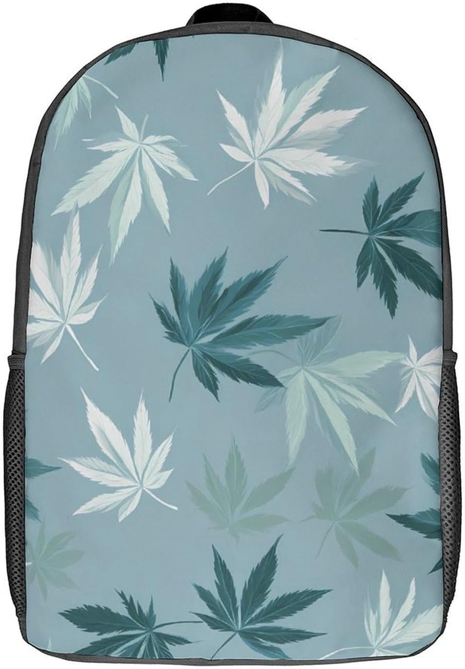 Weeds Travel Backpack 17 Inch Casual Daypack Bag with Adjustable Shoulder Straps