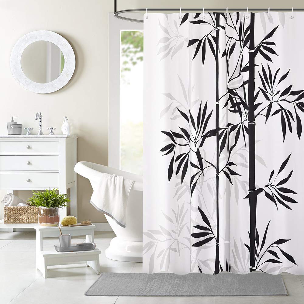 Bamboo Shower Curtains Curtains & Drapes