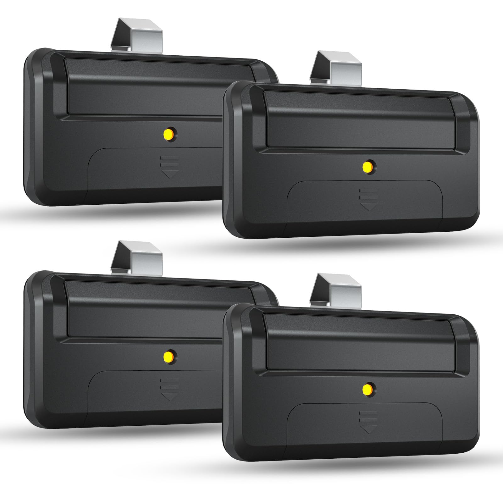 811LMX Lot de 4 télécommandes de rechange pour ouvre-portail Liftmaster 811LMX/811LM, fonctionne avec les récepteurs Liftmaster 850LM/860LM, ouvre-portail et ouvre-portes commerciaux, Security+ 2.0,