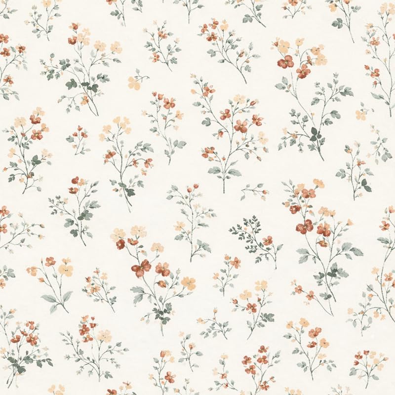 Image of White Soft Floral Fitted Bedsheet | Glace Cotton 140 TC | Single Size (36x75 inch) with 2 Pillow Covers (18x28 inch) | Deep Pocket up to 10 Inches - Soft & Comfortable