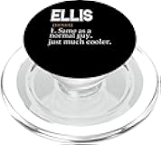 ELLIS Same As A Normal Guy Just Much Cooler Personalized PopSockets MagSafe PopGrip for iPhone