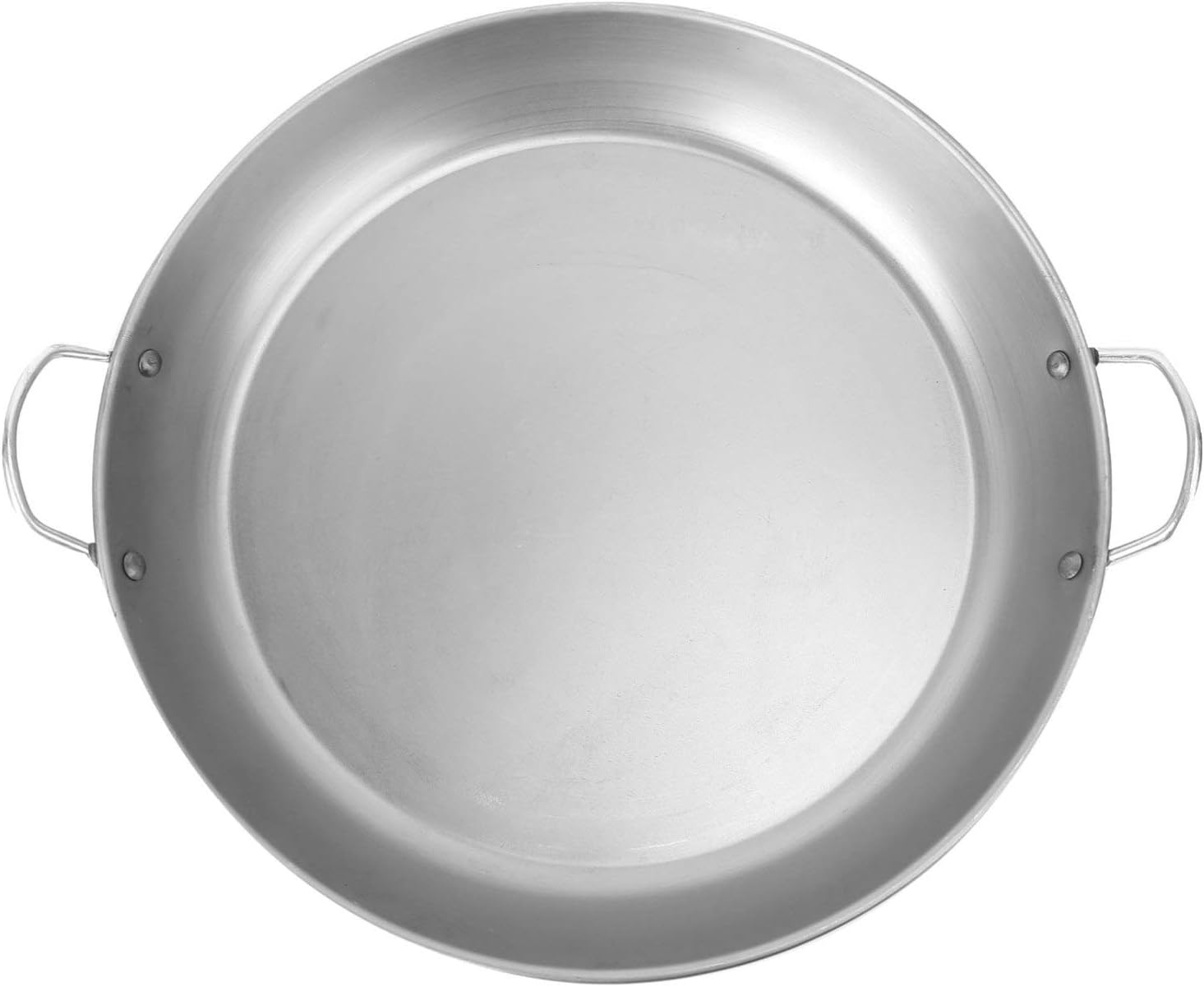 Cabilock Camping Grilling Pot Wrought Iron Round Barbecue Pot Steak Chicken Kbbq Grill Pan