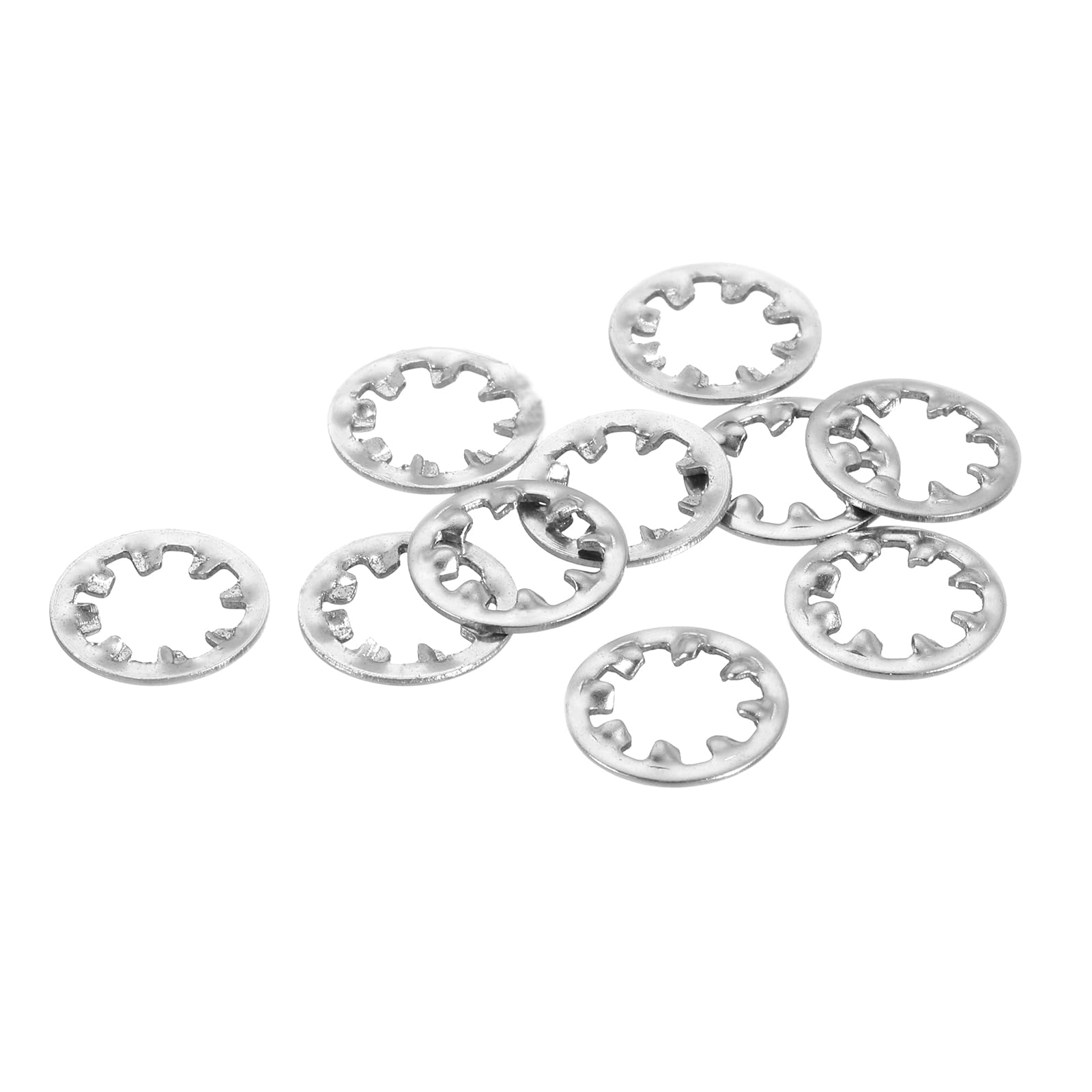 Stainless Steel Internal Tooth Washers - 100 Pack -12