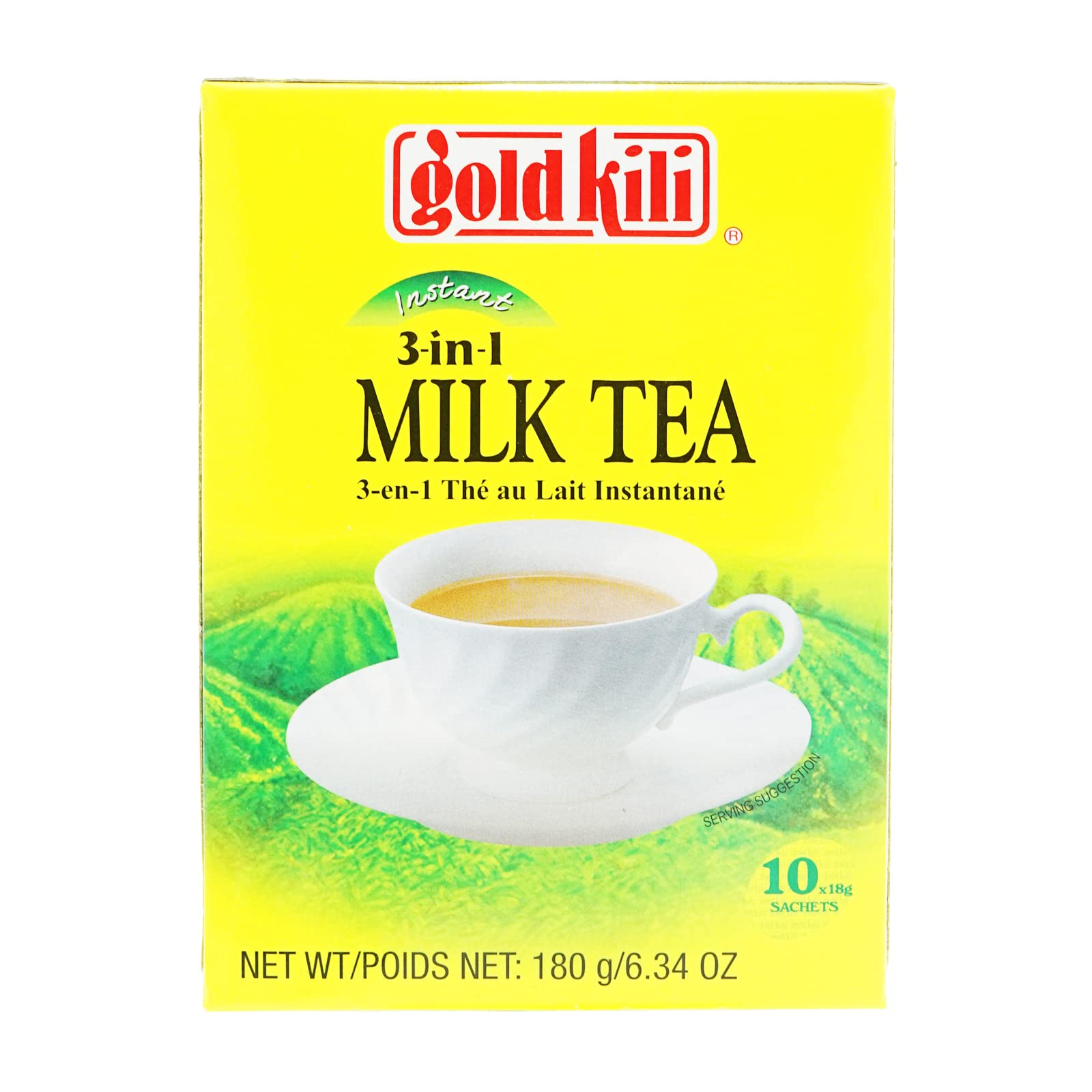 6er Pack (6x 180g) Gold Kili 3in1 Milch Tee/Milk Tea (Papa Vo®)