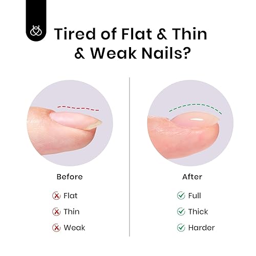 Miniatura 64 de Beetles Builder Gel de 0.5 onzas líquidas, gel fortalecedor 7 en 1 translúcido rosa nude, cepillo de extensión de uñas de gel UV en botella, no se