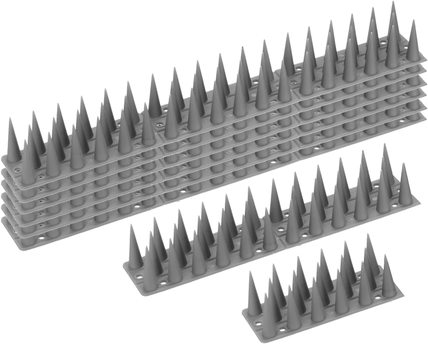 MECCANIXITY Bird Spikes 13 Inch Plastic Deterrent Spikes