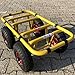 Ravendo Plattenwagen Transportwagen Dolly 4 Rad 300 Kg TD 300-4W Schwerlast Lasten Karre Transportkarre Luftreifen Made in Europe