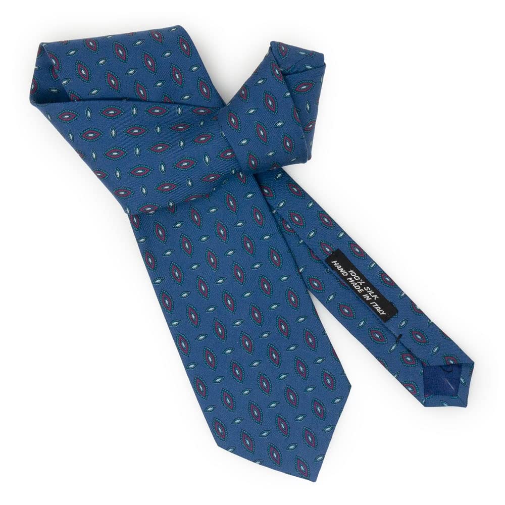 Cravatta seta uomo cucita a mano elegante larga cerimonia fantasia da lavoro tie business eventi classica signore per ragazzo 8 145 cm idea regalo senza nodo primavera estate 2026