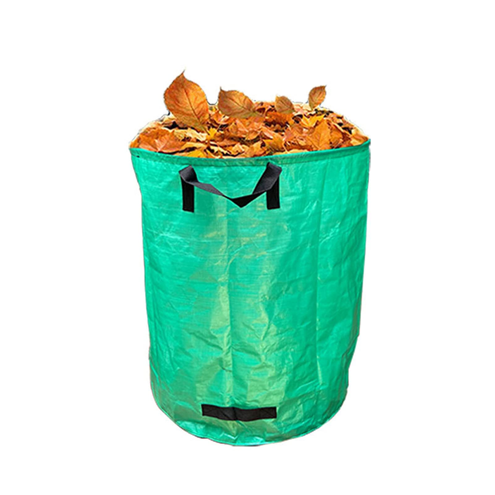 Sac De Jardin Réutilisable, Sacs À Déchets De Jardin Robustes 120L,Sacs À Ordures Étanches avec Poignées,pour Les Feuilles, l'herbe Coupée Et Les Mauvaises Herbes,Vert,3PCS