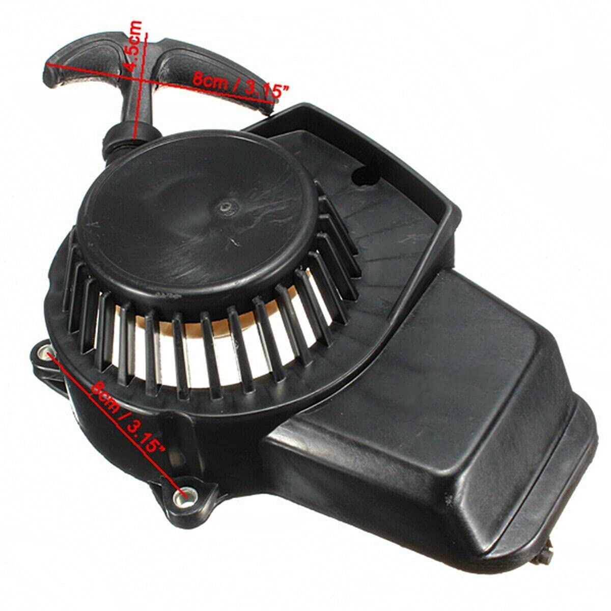 Avviamento A Strappo Per Moto 47CC 49CC - In Alluminio, Nero, Per Mini ATV E Dirt Bike - Foto 8