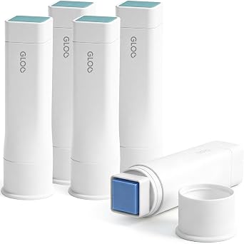 Kokuyo Gloo Square Glue Stick, Color Disappearable, Small Size, Pack of 5 (TA-G311-5P)