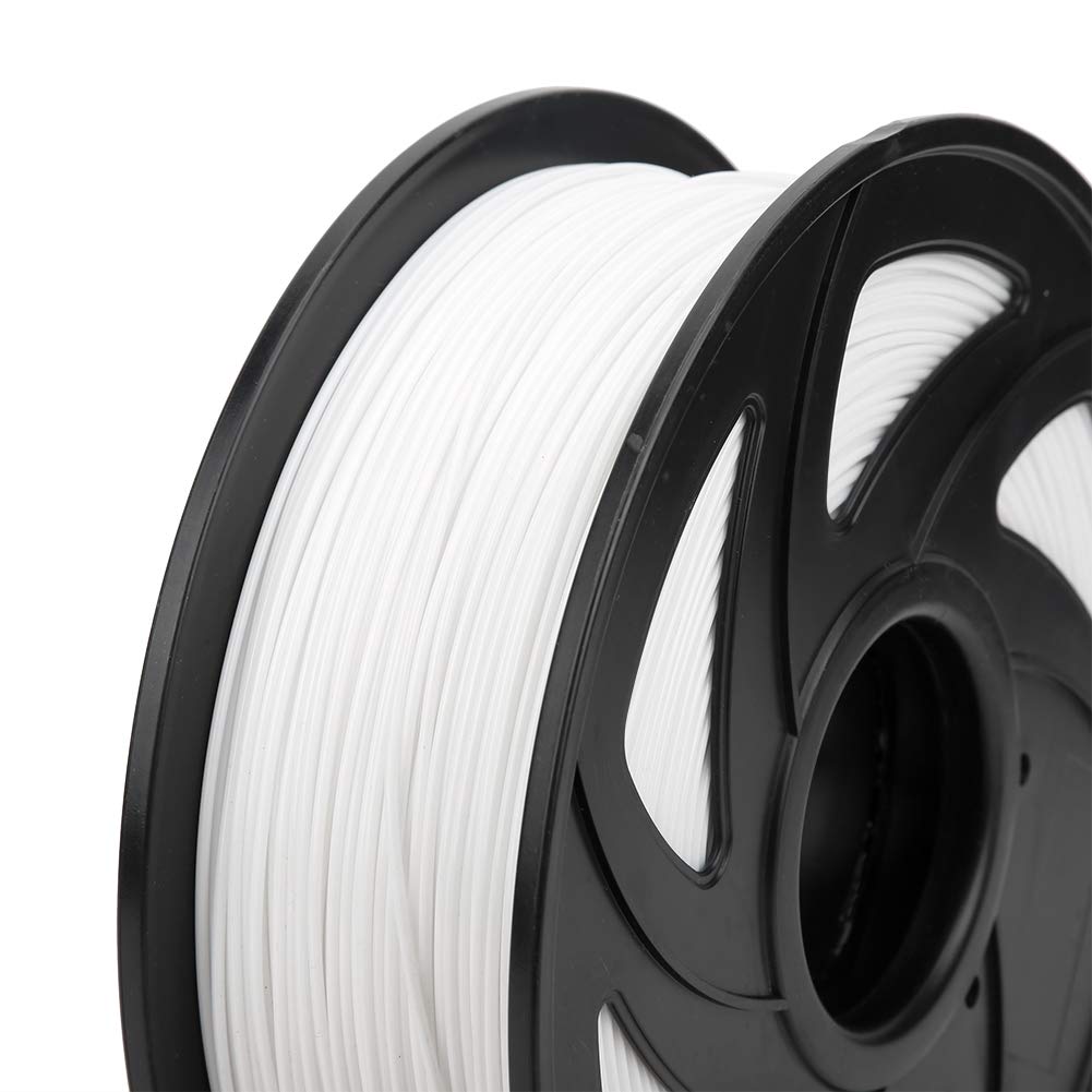 FTVOGUE Filament do Drukarki PLA Biały 1,75 Mm 1 Kg Materiał do Druku 3D z