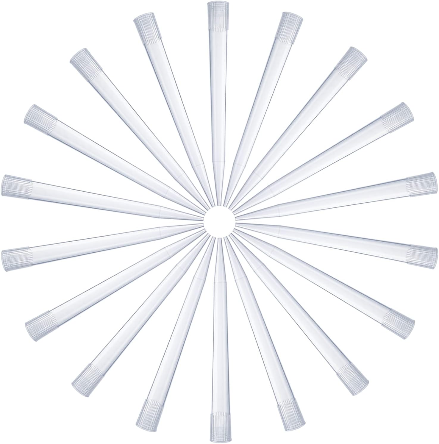 FOUR E'S SCIENTIFIC 10ml Pipette Tips, Disposable Universal Pipettor Tips Non-pyrogenic DNAse/RNAse Free Autoclavable Polypropylene(PP) -100pcs