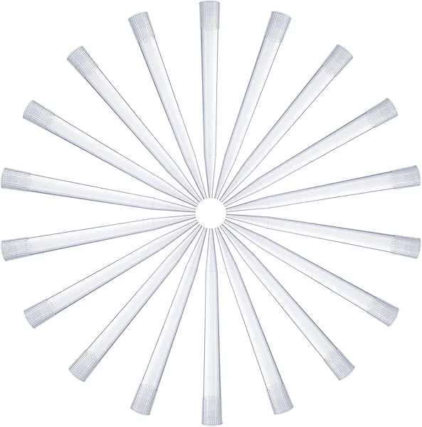 FOUR E'S SCIENTIFIC 10ml Pipette Tips Microchemical Disposable Liquid Pipettor Tips 10mL 100pcs Autoclavable Polypropylene (PP)