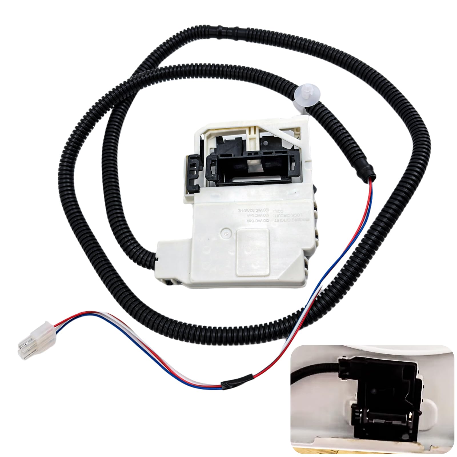 Amazon.com: CEYHTLY W11670519 Washer Lid Lock Latch Asembly