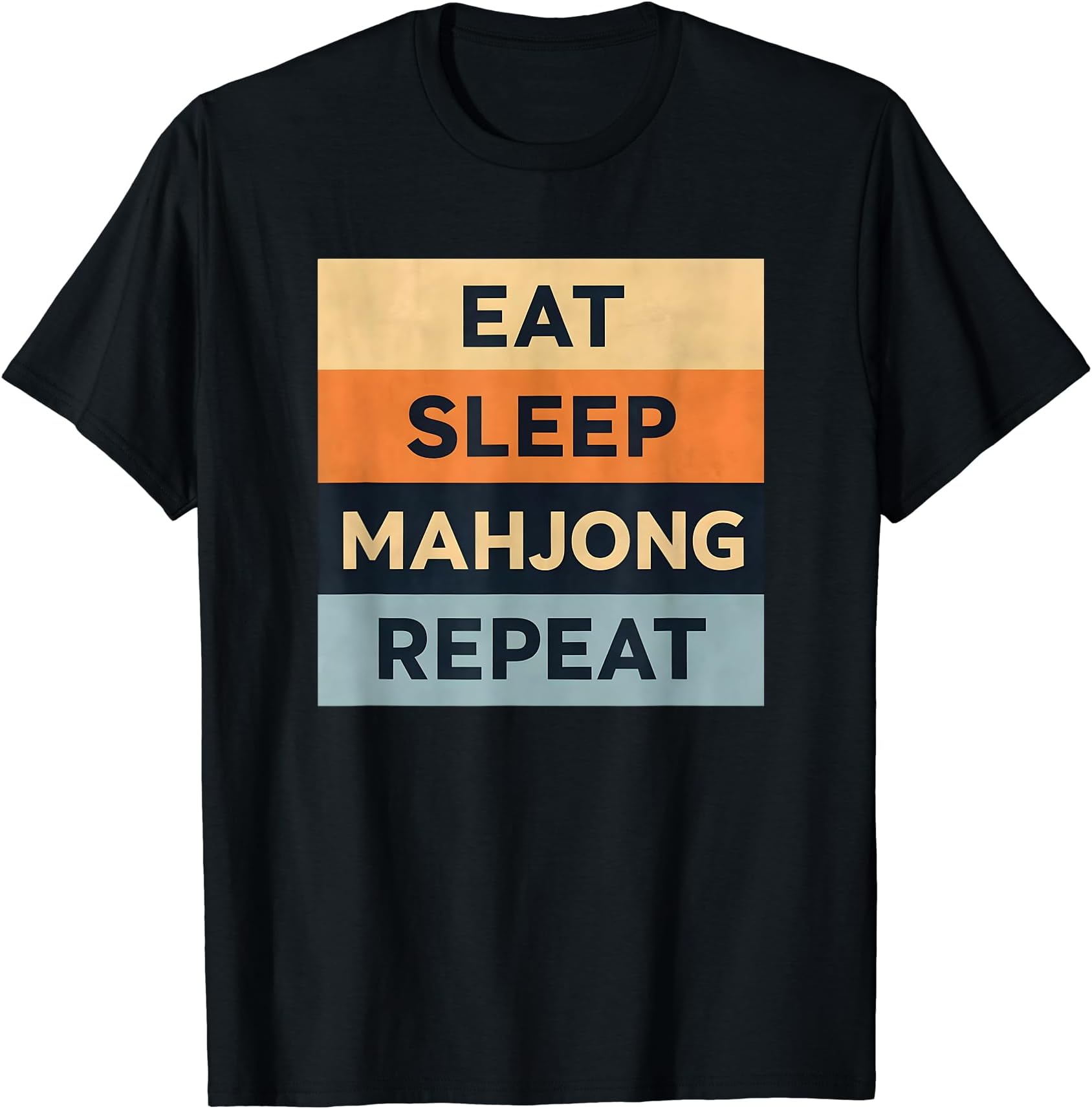 Mahjong GameEat Sleep Mahjong Repeat Mahjong Games T-Shirt