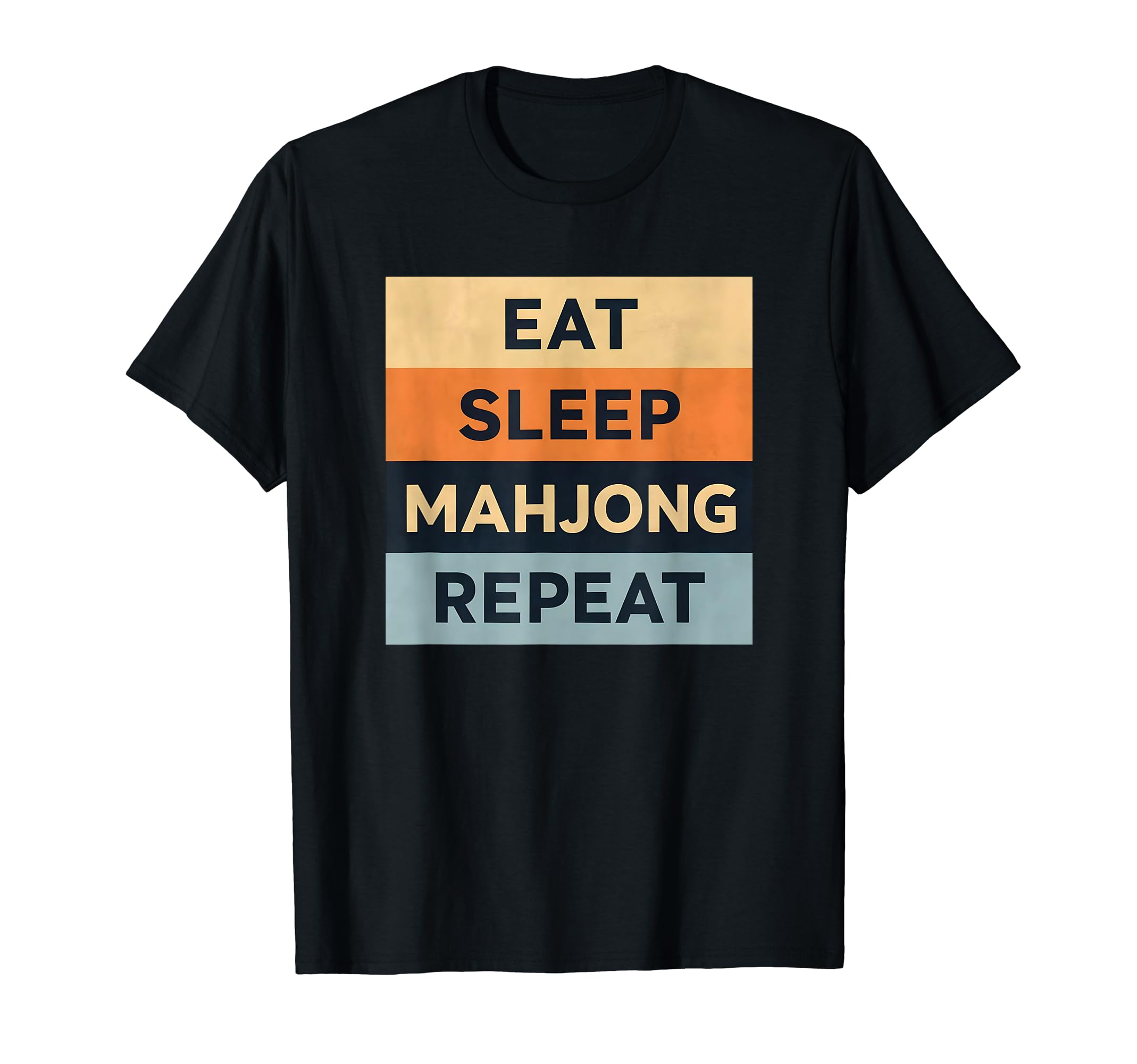 Mahjong GameEat Sleep Mahjong Repeat Mahjong Games T-Shirt