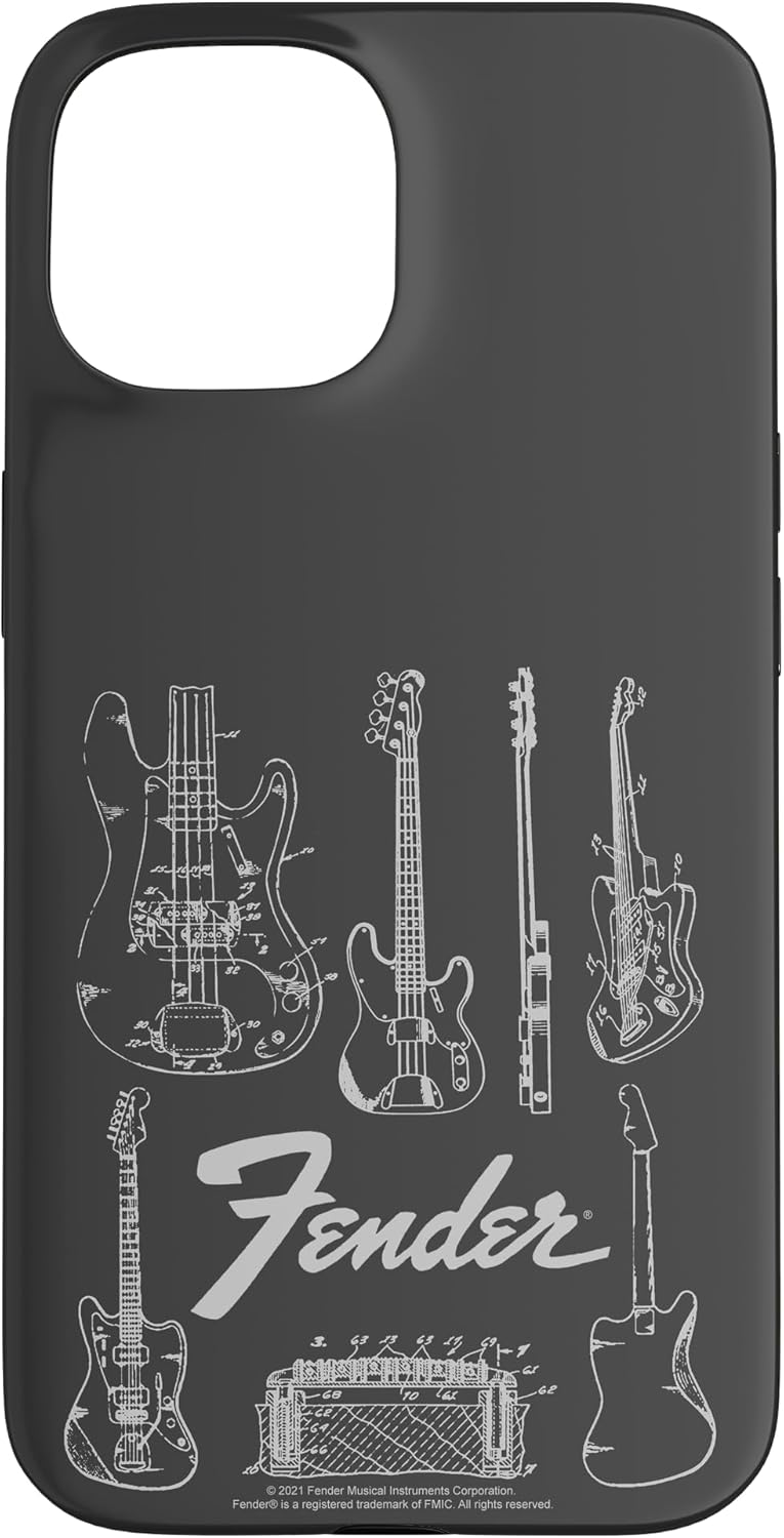 Fender Guitars Line Art Case for iPhone XR