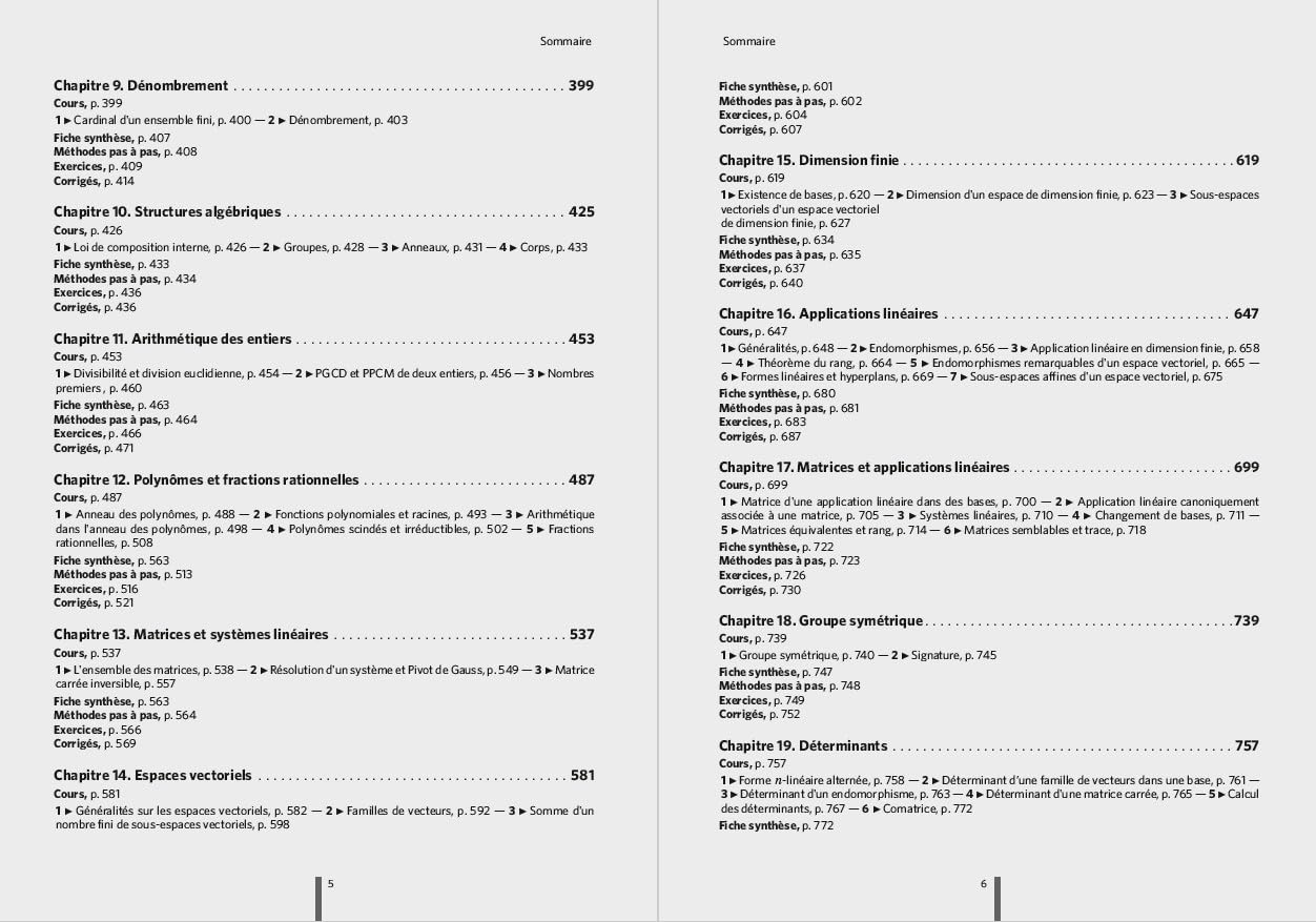 Mathématiques MPSI-MP2I - Tout-en-un: Cours - Synthèse - Méthodes détaillées - Exercices corrigés Conforme à la réforme 2021