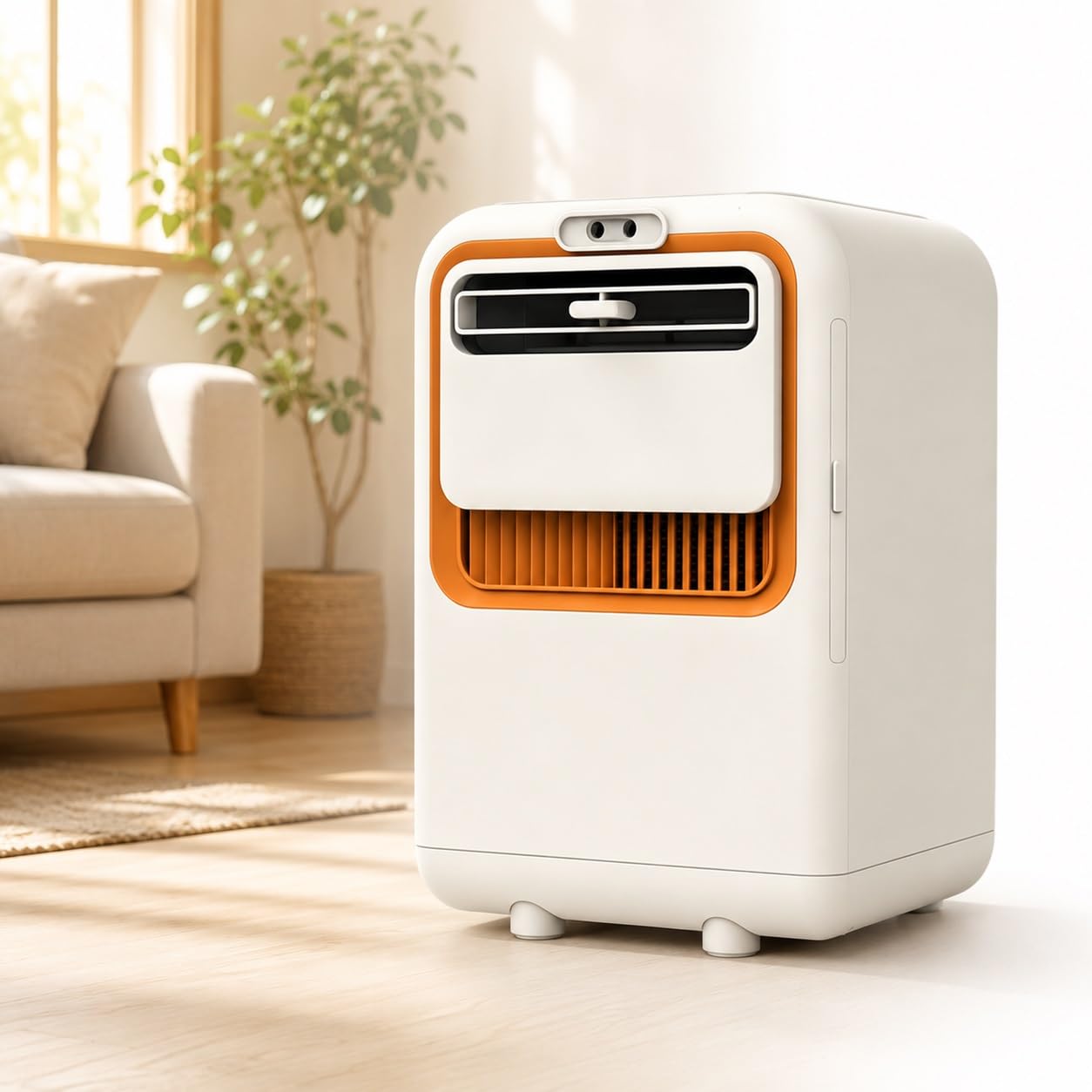 Sxqych One Color Portable Mini Air Conditioner, Portable Horizontal Tent Air Conditioner