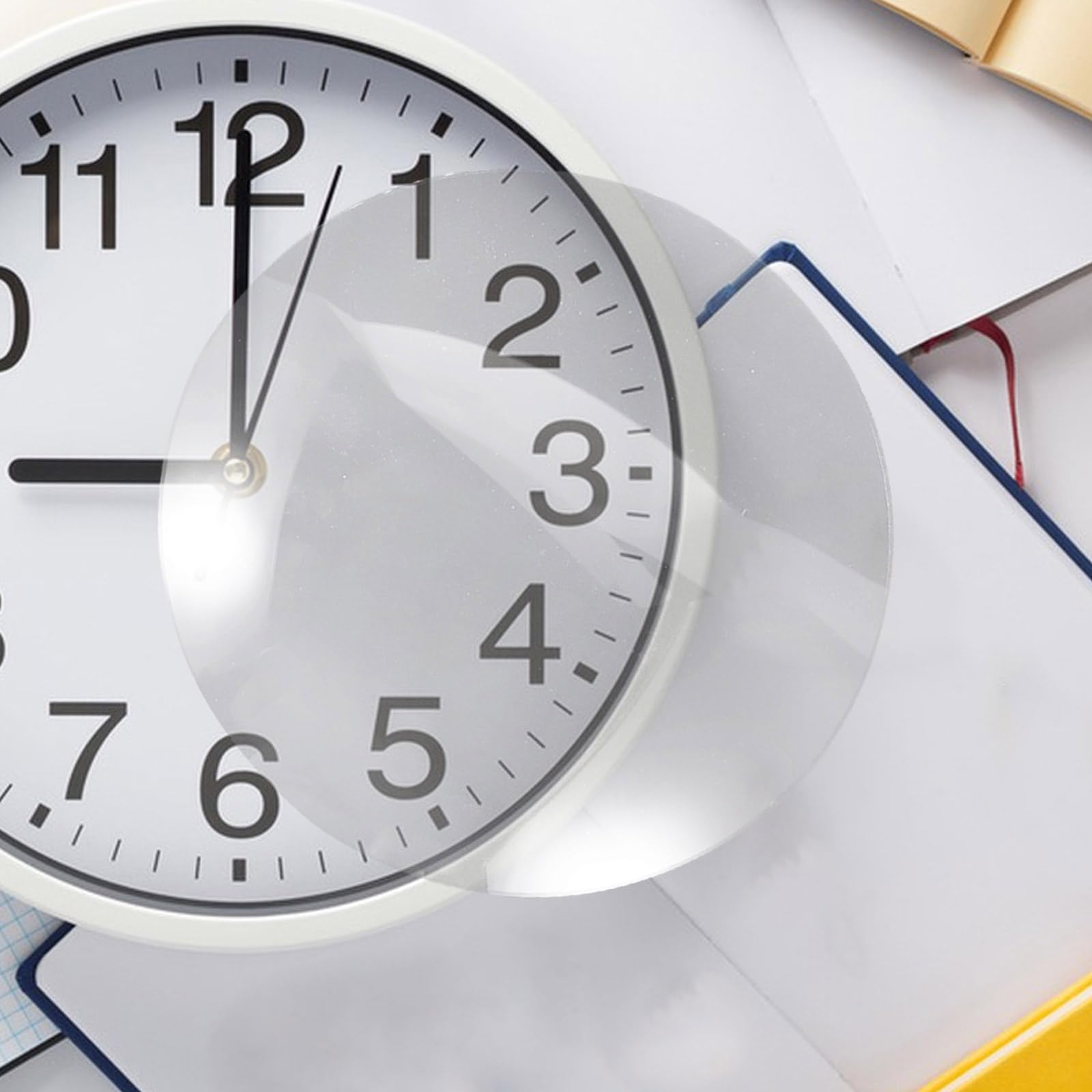 Wypukły zegar szklana kopuła pokrywa 15 cm okrągły szklany zamiennik do zegarów ściennych DIY naprawa część zamienna
