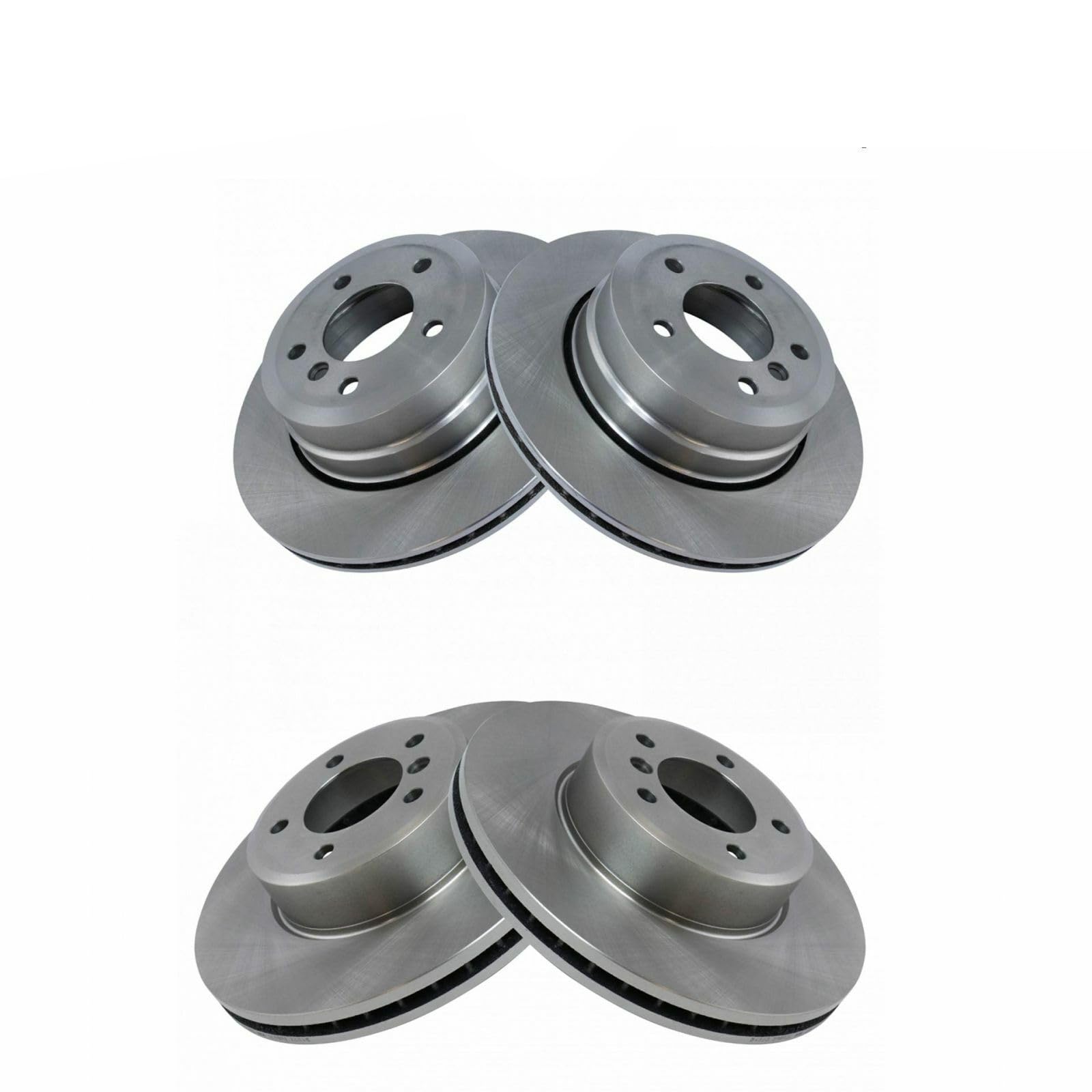 Amazon.com: NDYHSGL 4pcs Disc Brake Rotor Set Front Rear Left  