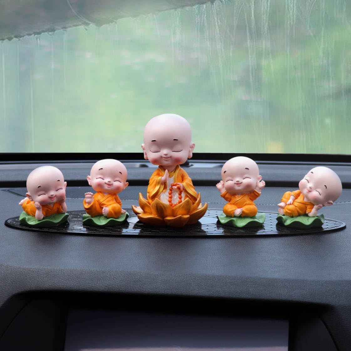 置物 お坊さん フィギュア ポリレジン ミニ 可愛い おしゃれ 北欧風 インテリア雑貨 オーナメント 玄関 リビング 寝室 部屋 屋