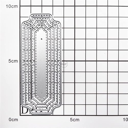Miniatura 3 de DzIxY Troqueles de corte de metal con borde irregular para hacer tarjetas, juegos de troqueles de papel en relieve, álbum de fotos, álbumes de