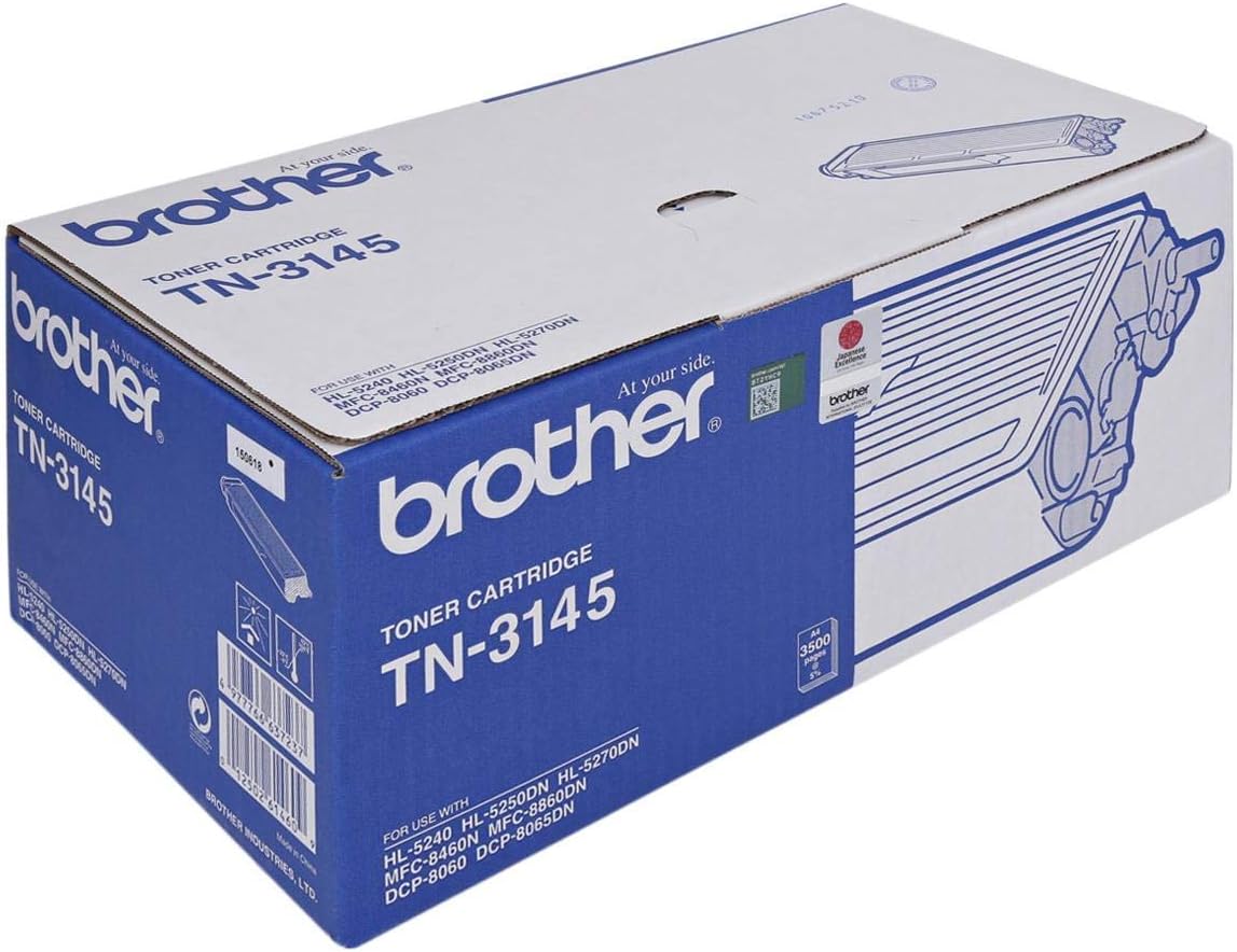 Brother Tn-3145 Toner Cartridge, Black