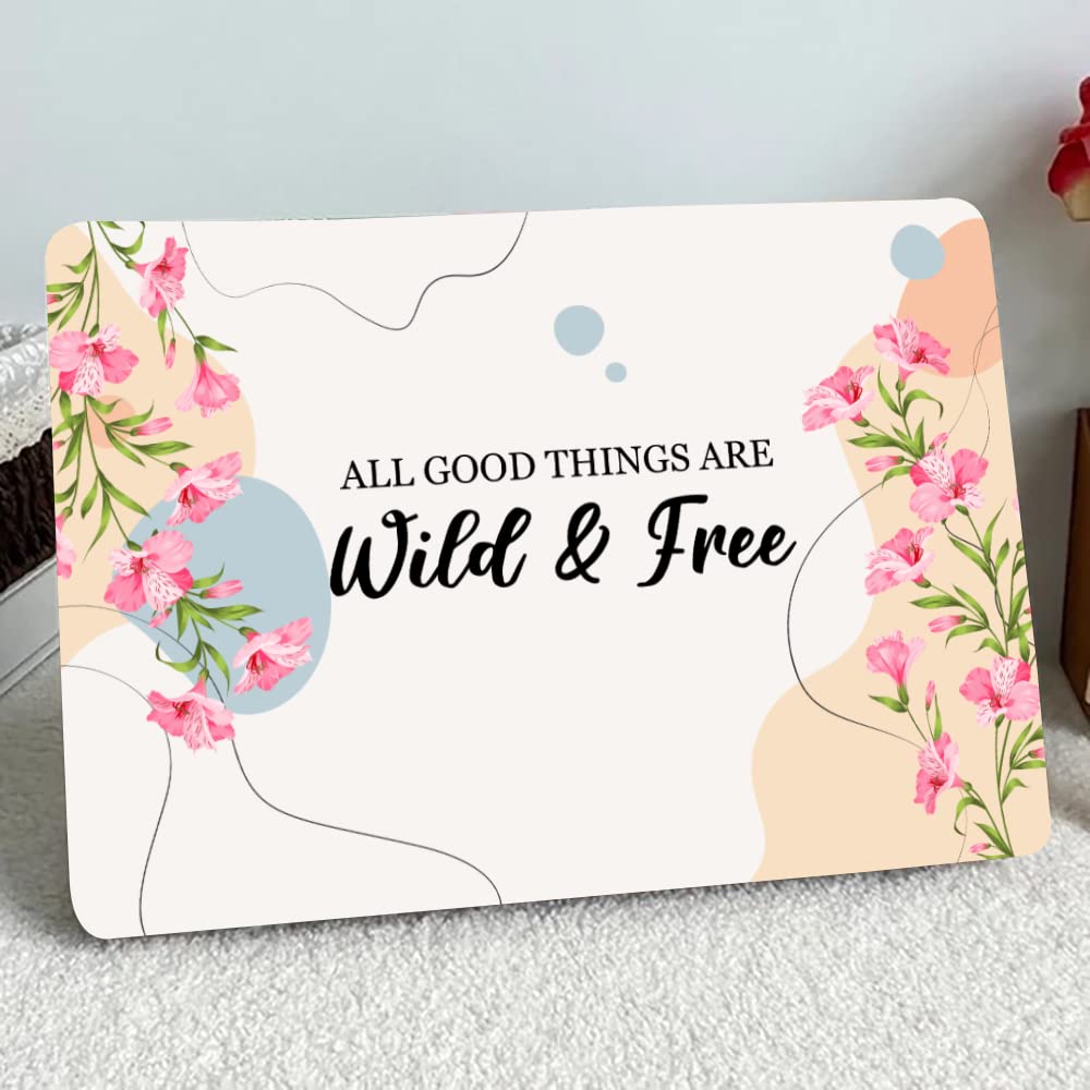NoWorries Quotes Laptop Skin for All laptops - Wild & Free 14 inch Laptop Skin/Residue Free Premium 15.6 inch Laptop Sticker "Customizable Size Stickers" Bubble Free Skin (14.1 inch) (B0BQGY6T16) Amazon Price History, Amazon Price Tracker