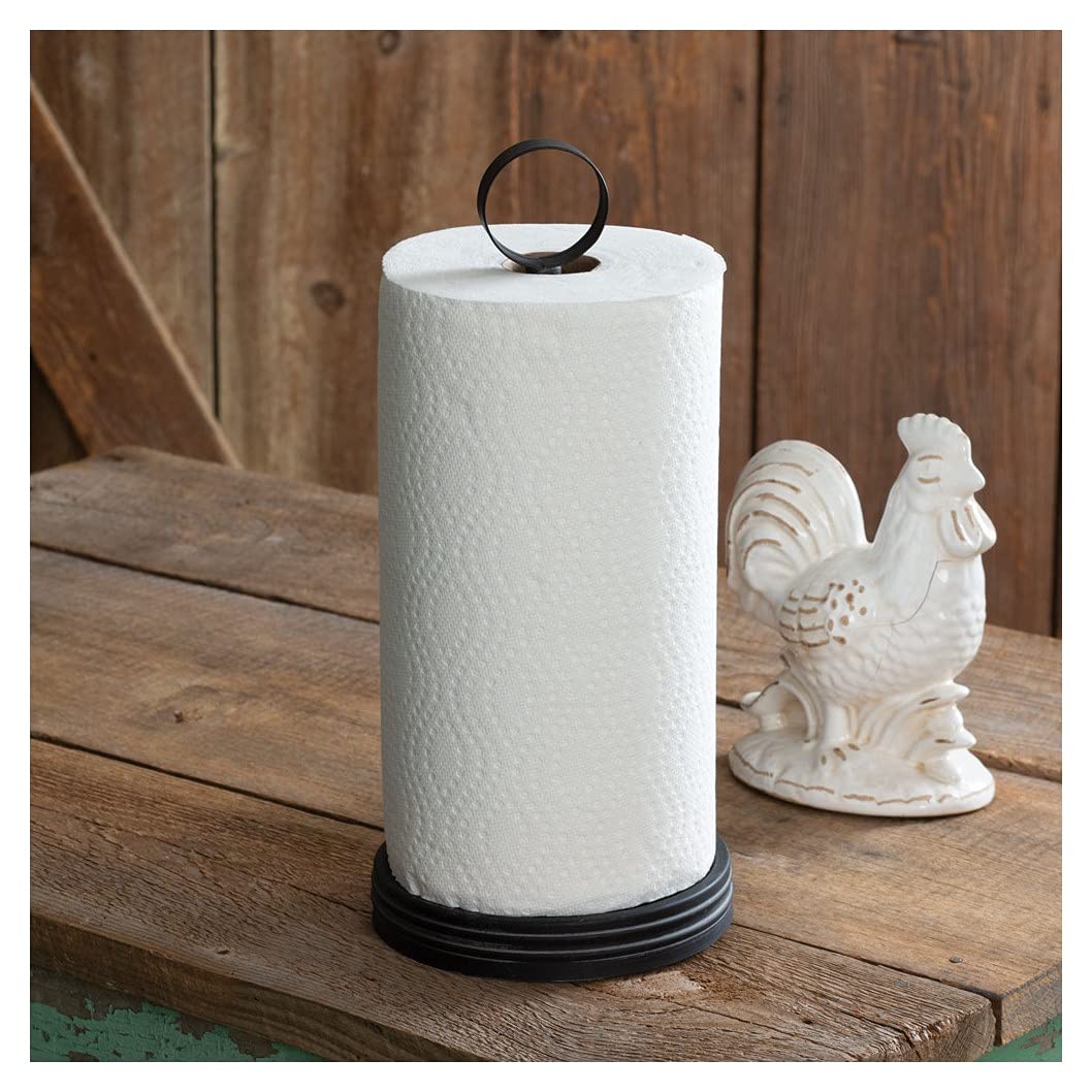 CTW Home Collection Industrial Toilet Paper Holder - Modern Bathroom Tissue Roll Dispenser (Box Of 2)