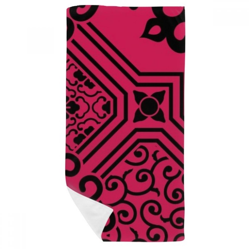 Serviette de bain douce style asiatique pour peaux sensibles 35x70cm