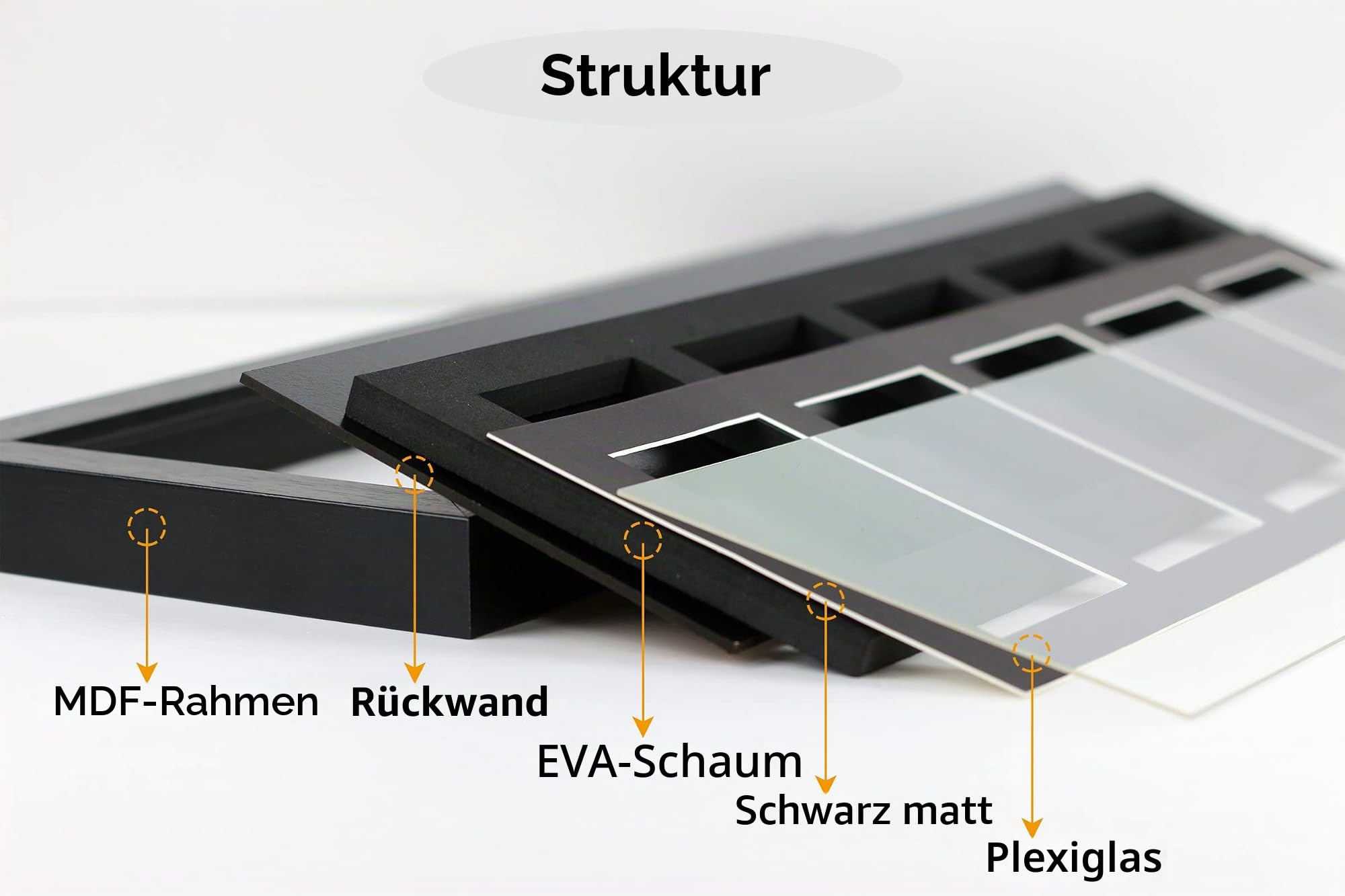 Bivitre Sammelkarten-Vitrine - Baseballkarten-Vitrine Wandhalterung, Halten Sie 10 Karten Sportkarten-Display-Rahmen für Basketball Fußball Hockey Karten, Schwarz Standard (10 Karten)