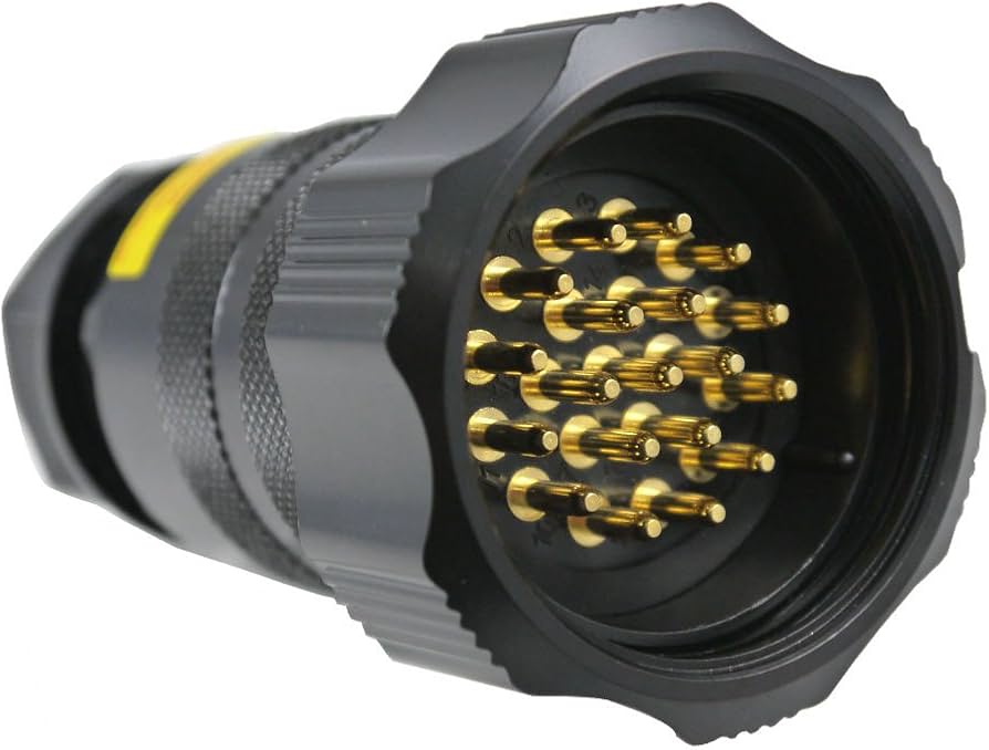 Amazon.com: Dream Leap 19 Pin Water Resistant IP66 Male Connector