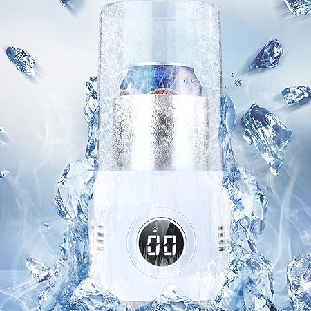 Amazon Beboom カップクーラー 急速冷凍ドリンククーラー カップホルダー 缶 ペットボトル ホルダー ドリンクホルダー ボトルホルダー ソフトクーラー 保冷 ドリンク ホルダー 冷凍用 飲料冷却器 車内 カー用品 便利グッズ カップ付属 スピード冷却 ウォータークーラー