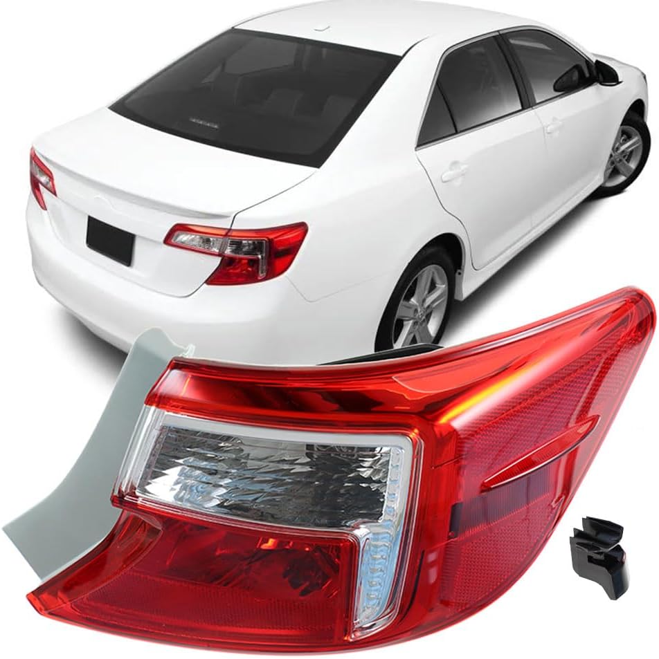 GENRICS Tail Light Lamp Car Parts Replacement for 2012-2014 Toyota Camry Right Side Taillight Brake Lamps Replacement 8155006470 TO2805114