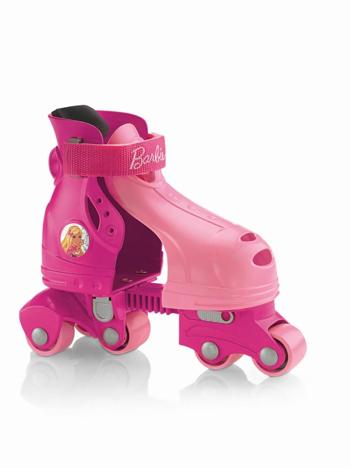 Barbie フィッシャープライス・インライン・スケート Fisher-Price Barbie Inline-Skates 1-2-3, Pink, Size 6-12 (US