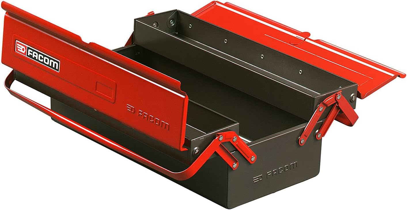 Facom BT. 9 – CAJA METALICA 3 Compartments 470 x 220 x 180 mm