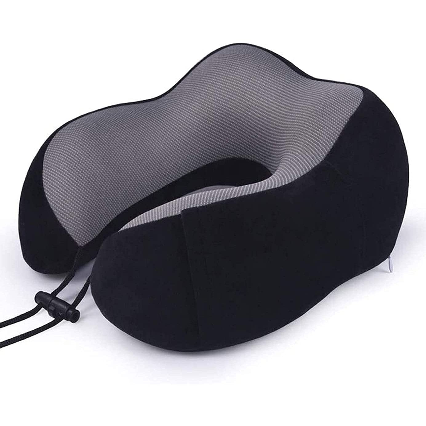 Reisekissen, U-förmige Kissen Memory-Foam-Nackenkissen Latex-Nackenkissen, um den tragbaren Nickerchen Kissen der Halswirbelsäule zu schützen