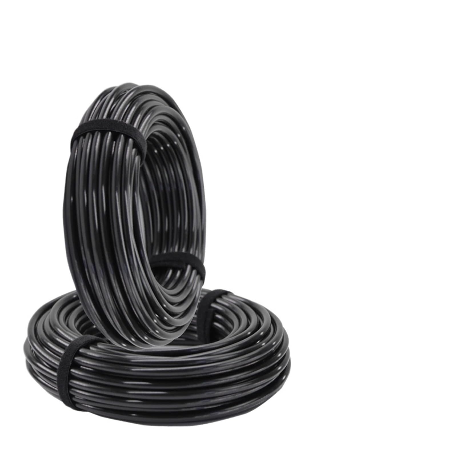Tuyau d'arrosage PE noir résistant à la pression, tuyau d'irrigation goutte à goutte 4/6mm 5/8mm 9/12mm, eau 3/8 "1/4"(OD-8mm,20m-65.6FT)