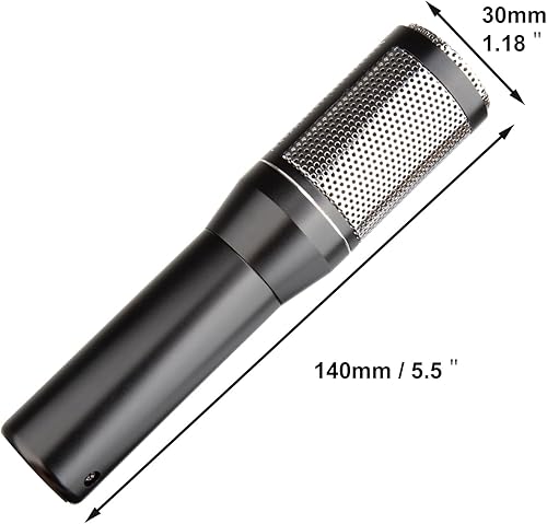 Miniatura 6 de Micrófono de grabación de estudio de sonido E300, micrófono de transmisión de condensador, canto de karaoke para grabación, soporte de escritorio en