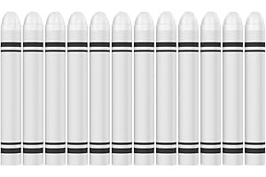 12-Piece Non-Toxic Chalk White Kids Chalk