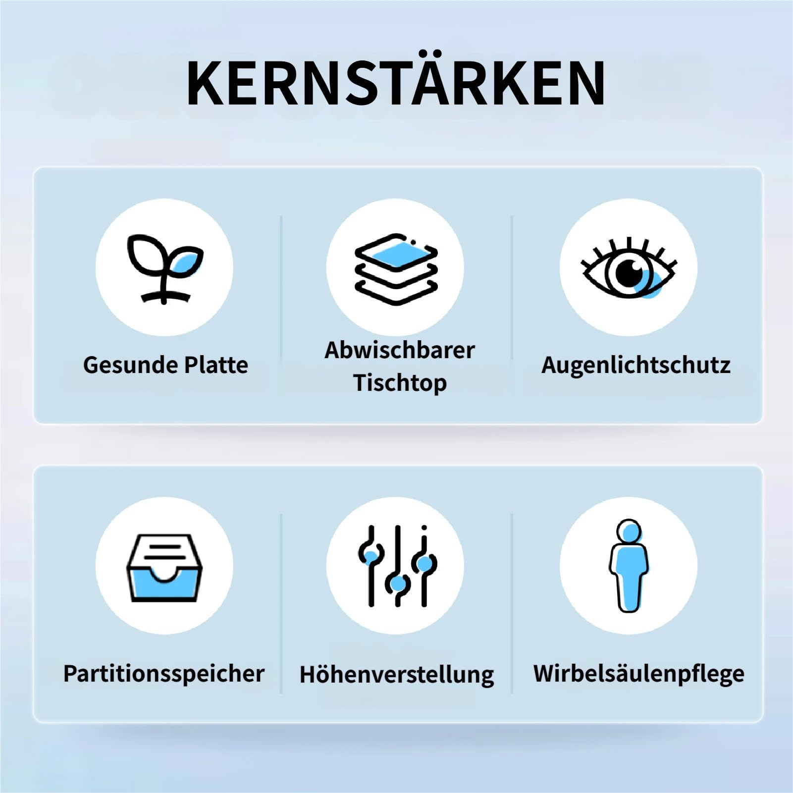 Kinderschreibtisch Set mit Bücherständer, Schüler-Schreibtisch und Stuhl, Kinderschule, Studiertisch mit Schubladenablagen, Bücherregal, Studienstuhl und Schreibtisch für Kinder (Blau)