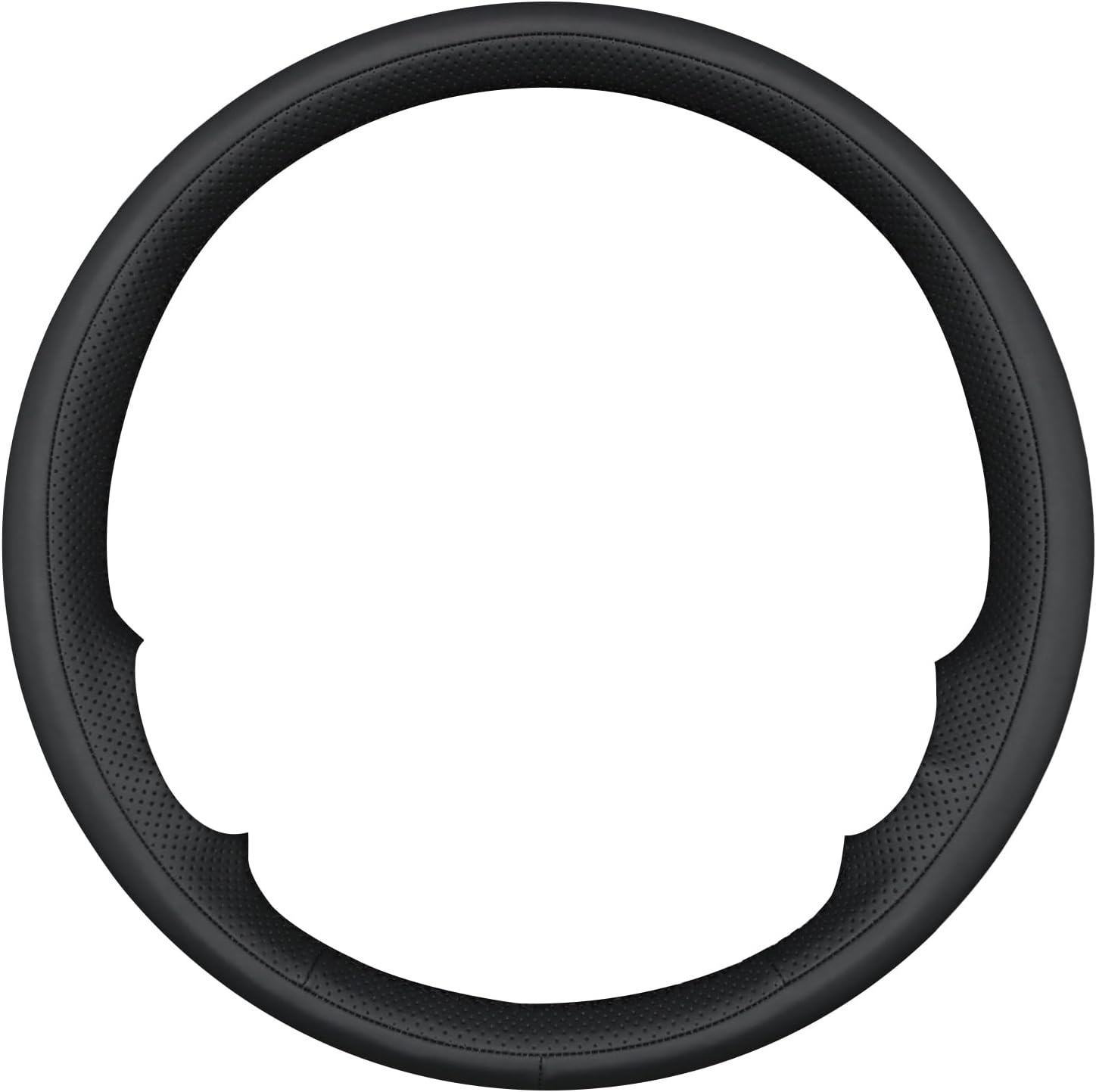 MEWANT Steering Wheel Cover for Jeep Wrangler TJ Cherokee XJ 1997-2002 Hand-Stitched Steering Wheel Wrap